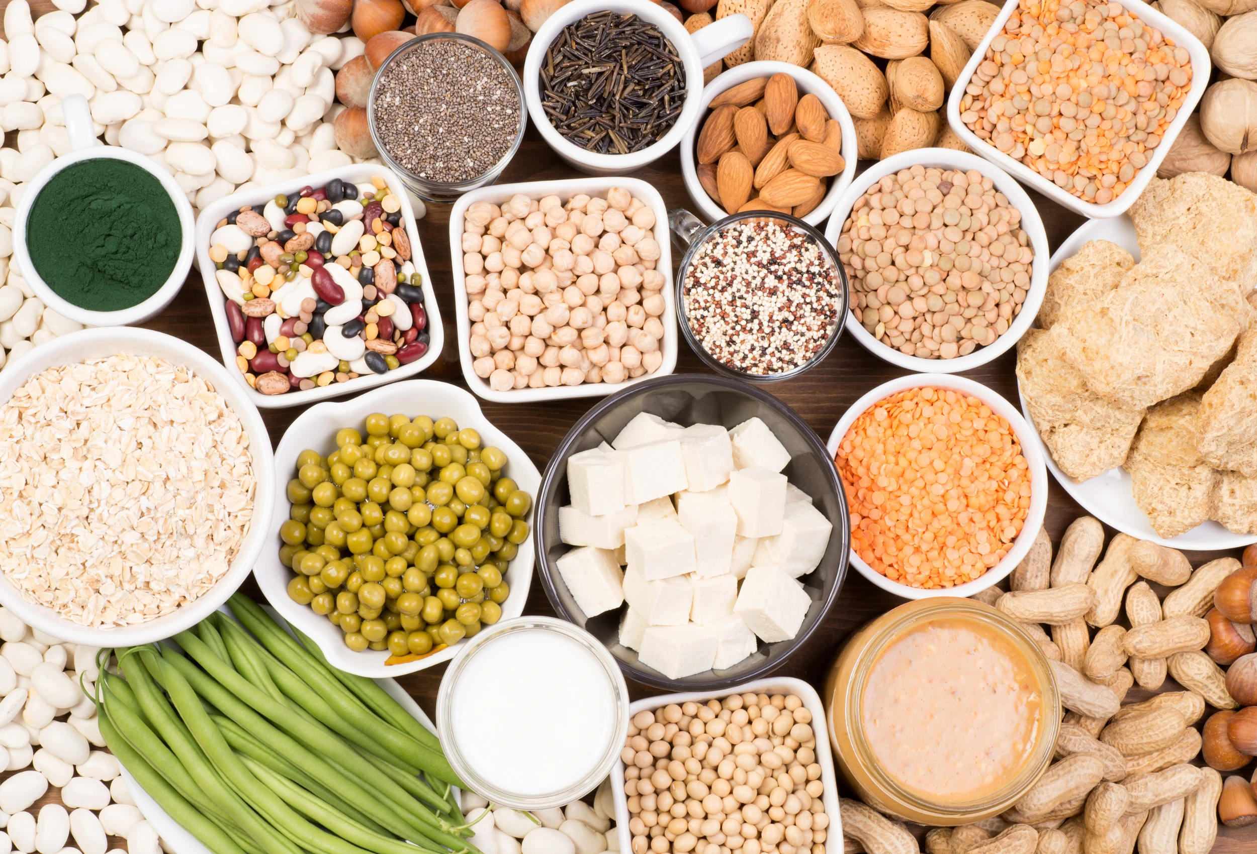 Proteína vegetal funciona para ganhar massa?