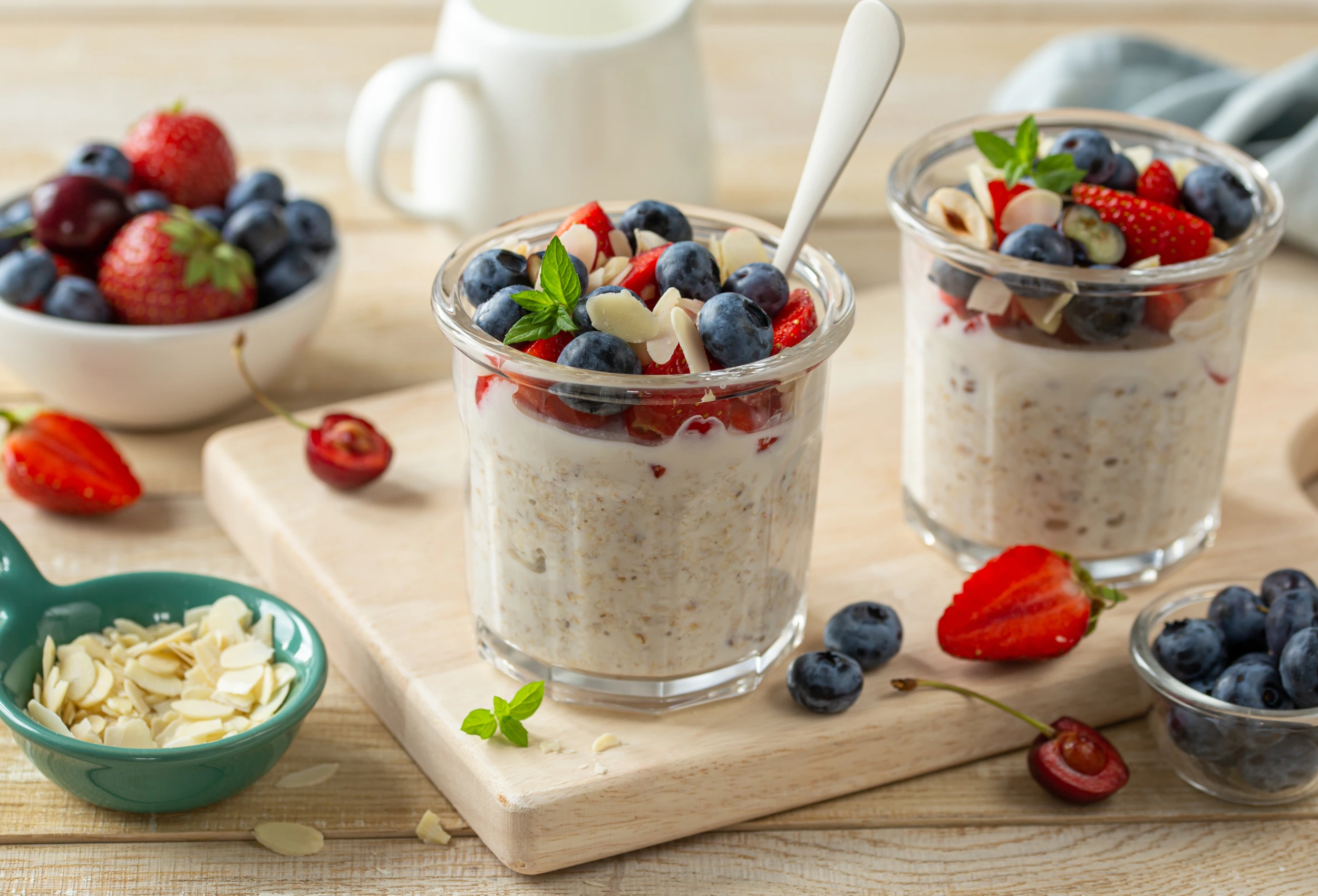 Overnight oats saudável